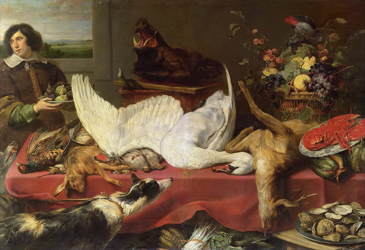 Natura morta con cigno - Pushkin Museum, Moscow